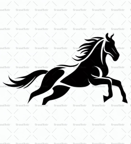 Galoppierendes Pferd